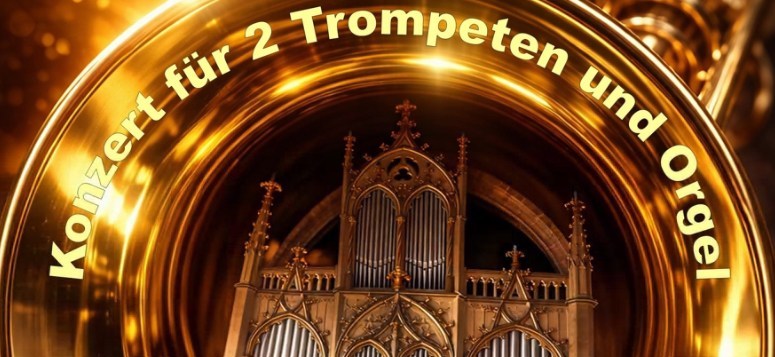 Konzert für 2 Trompeten und Orgel