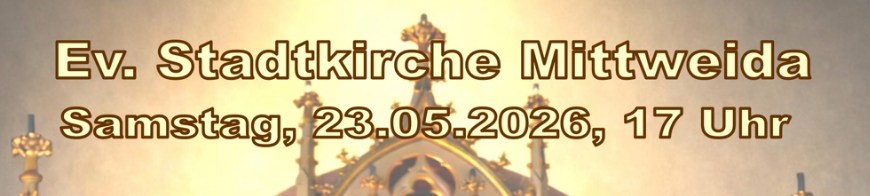 Pfingstvesper mit Orgel und Flöten – 23.05.2026, 17:00 Uhr